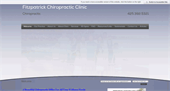 Desktop Screenshot of fitzpatrickchiropracticclinic.com